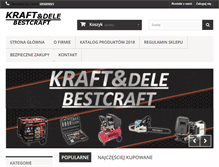 Tablet Screenshot of kraftdele.info